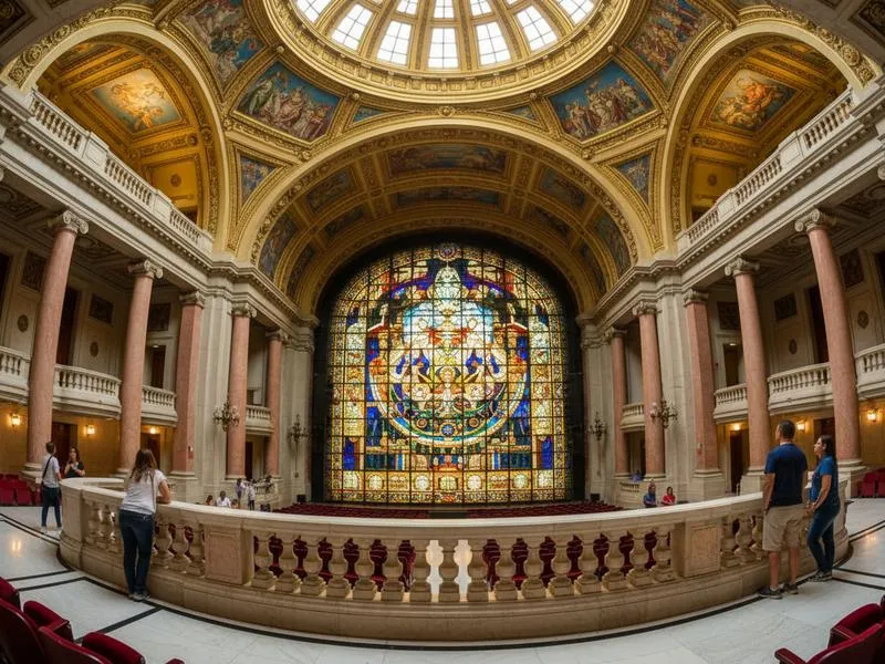 Bellas Artes in Mexico City during December museum and holiday season
