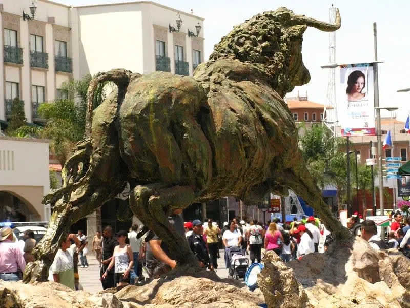 San Marcos Fair entrance and festival grounds in Aguascalientes
