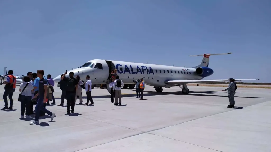 Calafia Airlines aircraft serving Baja California routes