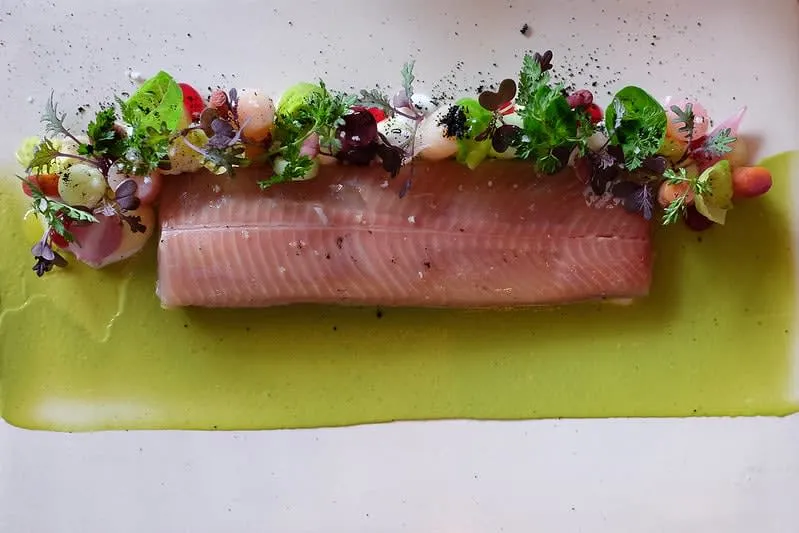 Alcalde dining room serving contemporary Mexican tasting menu dishes