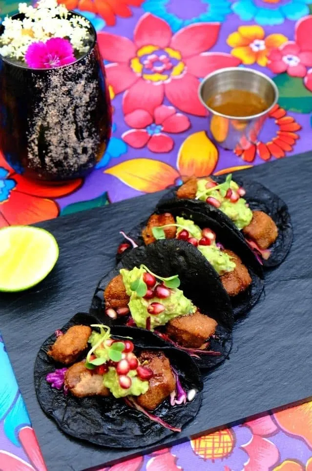 Anita Li dining room serving creative Mexican plates in Guadalajara