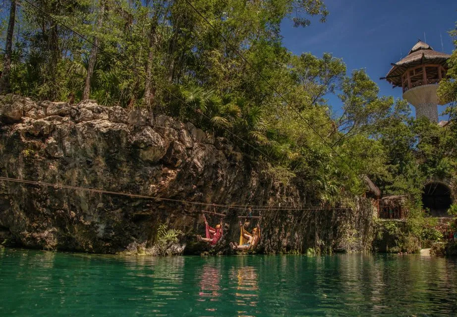 Xplor Park zip-line and jungle adventure area for older kids