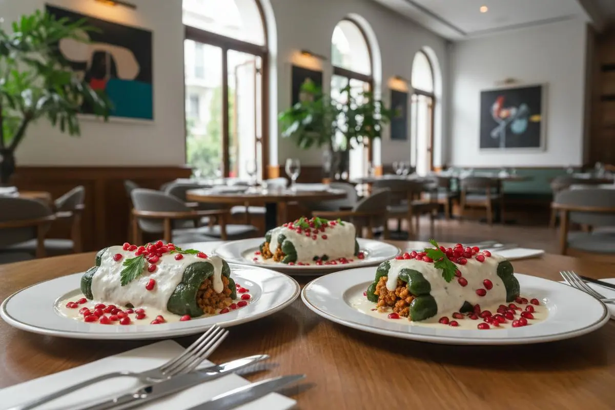 Chiles en Nogada in Mexico City: Where to Go