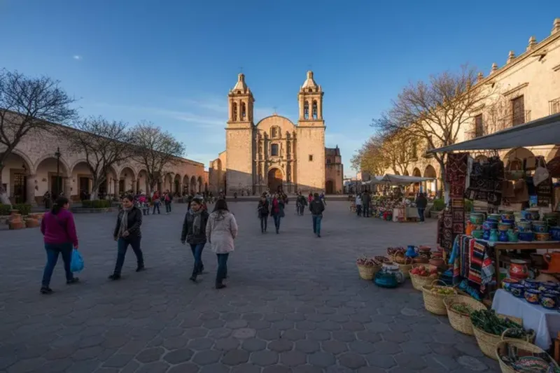 Dry January Guanajuato-state plaza that fits a route from Irapuato to Dolores Hidalgo and Leon