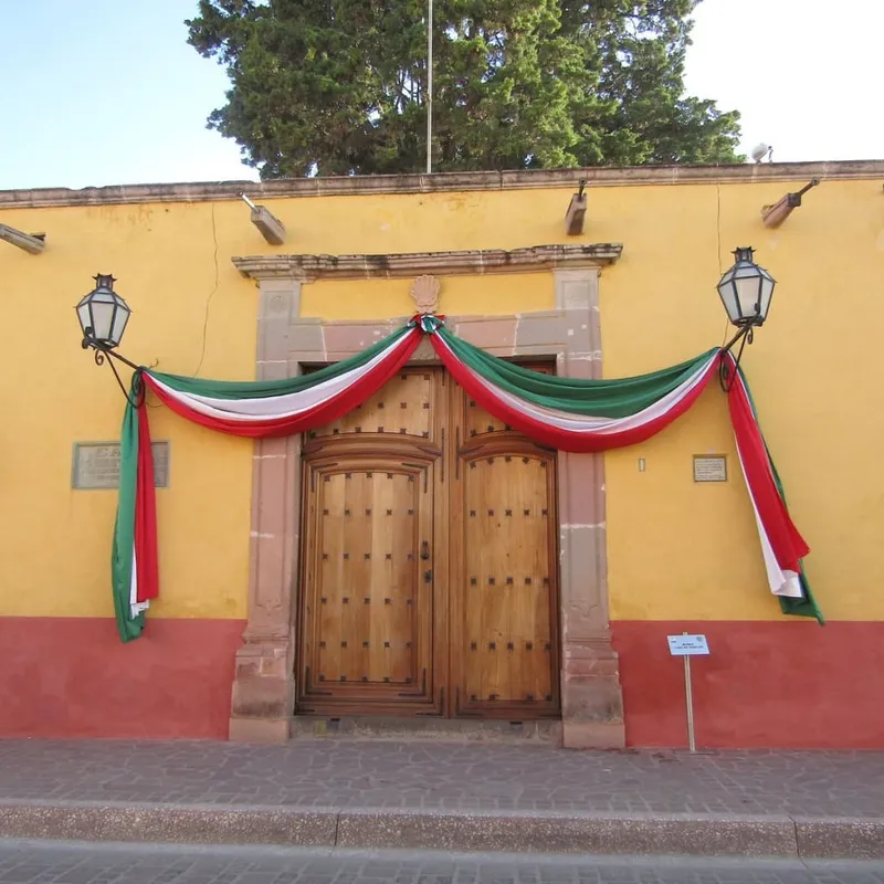 Museo Casa de Hidalgo in Dolores Hidalgo during an August Independence-season trip
