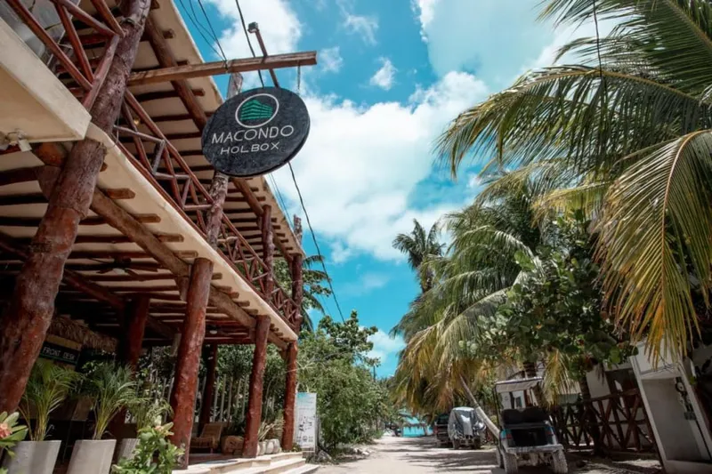 Holbox hotel area for a December stay near the beach and town