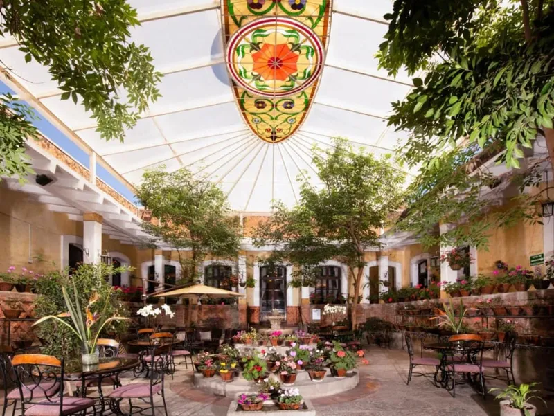 Hacienda near Huamantla for a March Tlaxcala countryside route