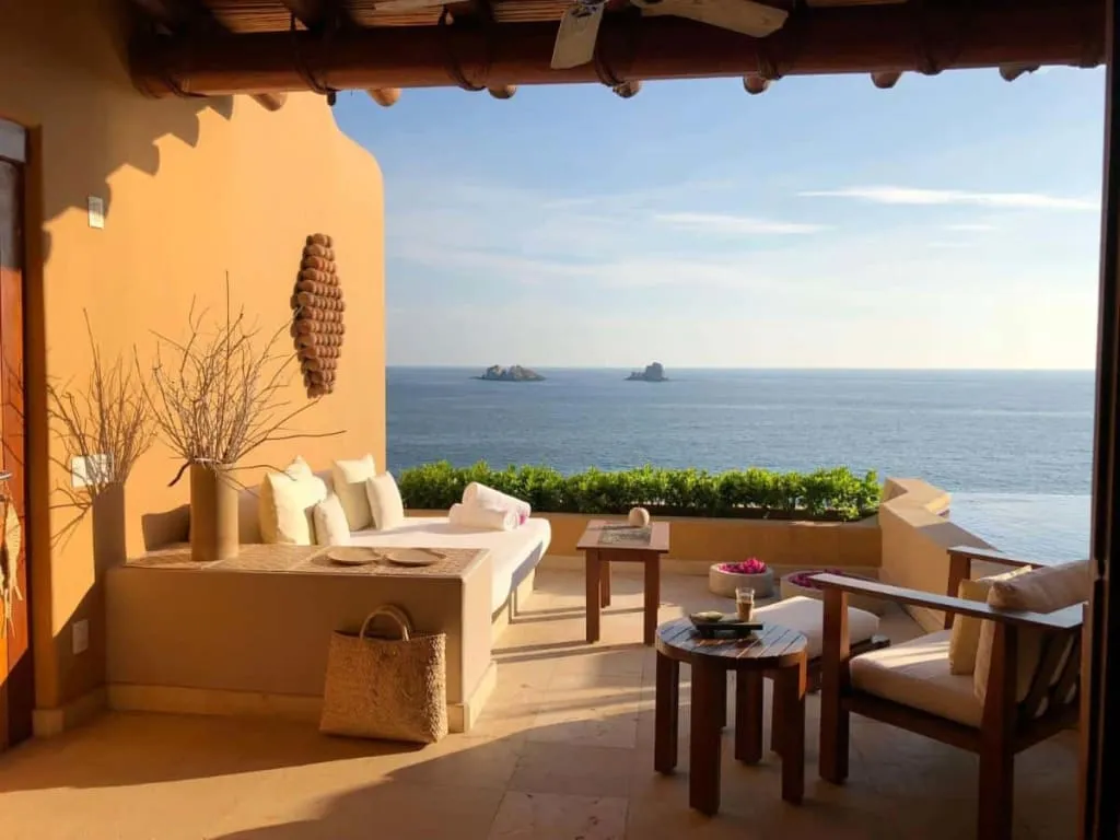 Cala de Mar Resort on the Ixtapa cliffs