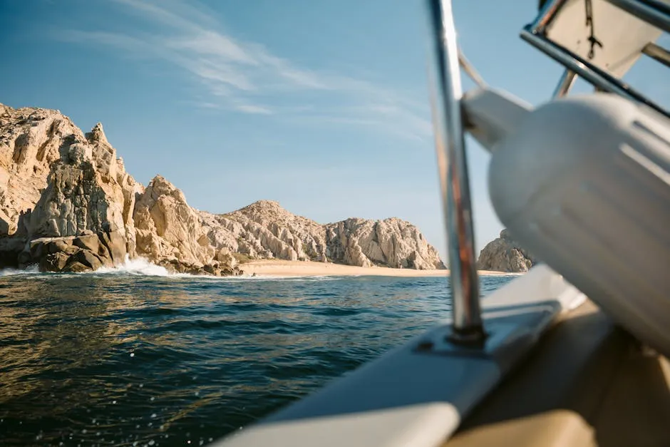 Sportfishing boats moored at Cabo San Lucas marina — Los Cabos is known as the Marlin Capital of the World with world-record catches of blue marlin, striped marlin, and dorado