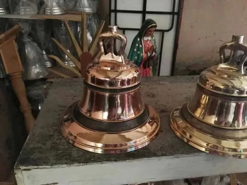 Handmade bronze bells from Tlahuelompa Hidalgo