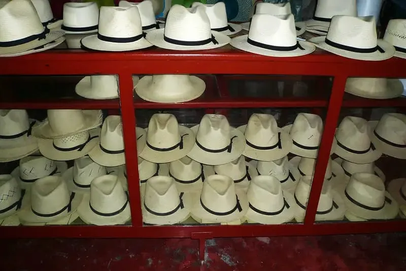 Jipi palm hat woven by artisans in Campeche