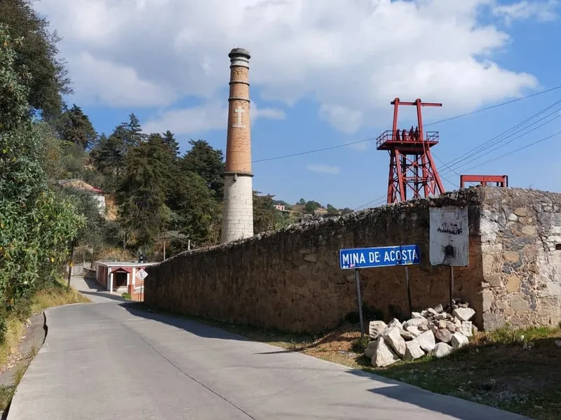 Historic mine in Real del Monte during a January Hidalgo itinerary