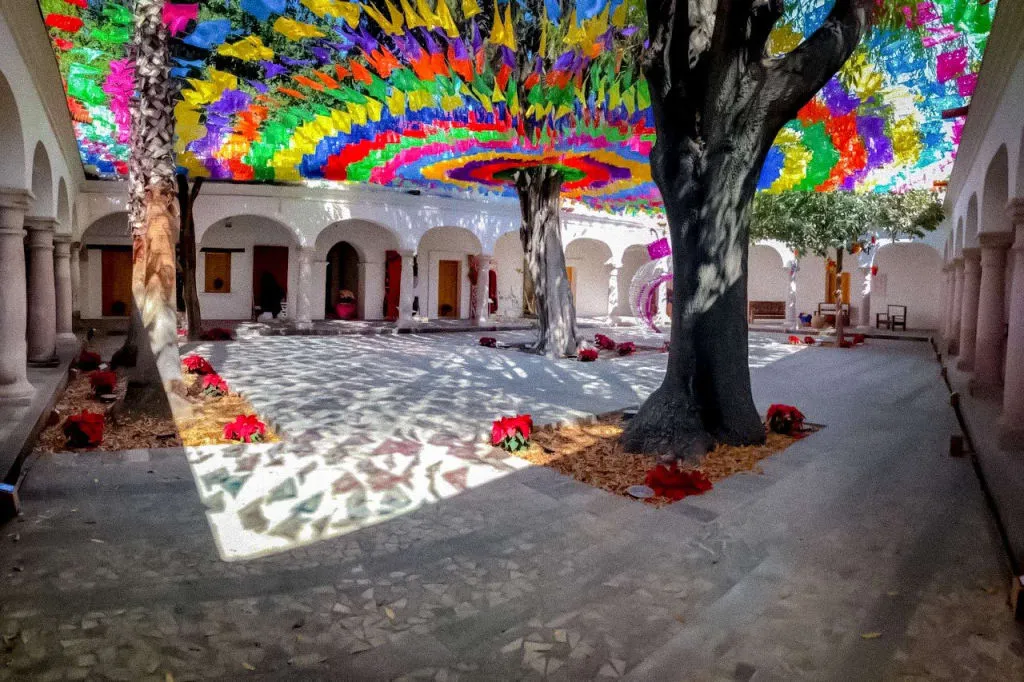 Historic Frissell Museum building connected to Mitla archaeological collections