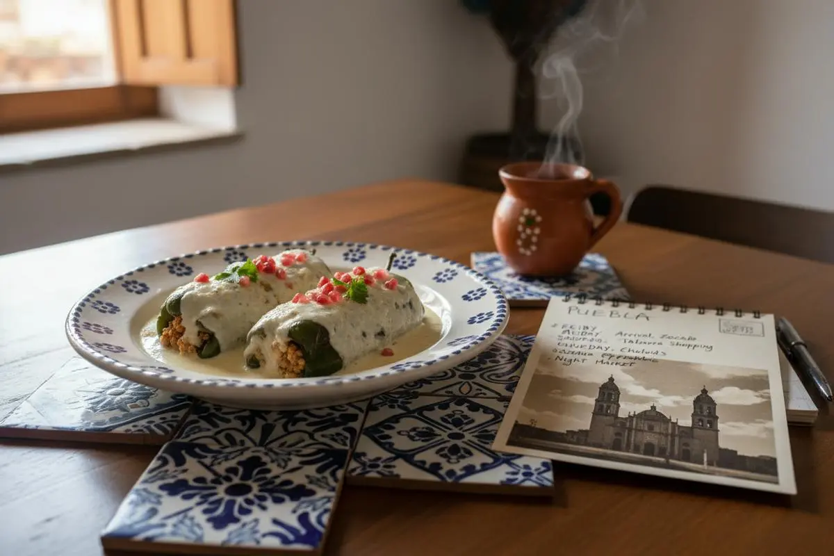 Puebla Chiles en Nogada Weekend Itinerary