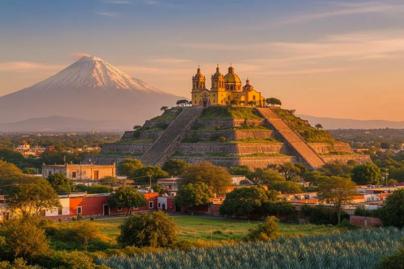Puebla as an August food and highland-city comparison point for Querétaro
