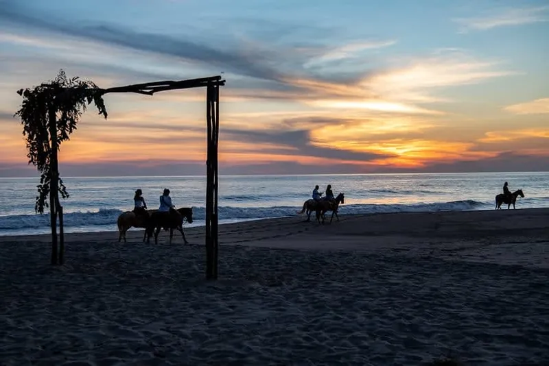 Powerful waves breaking at Playa Zicatela — the Mexican Pipeline surf break in Puerto Escondido, Oaxaca