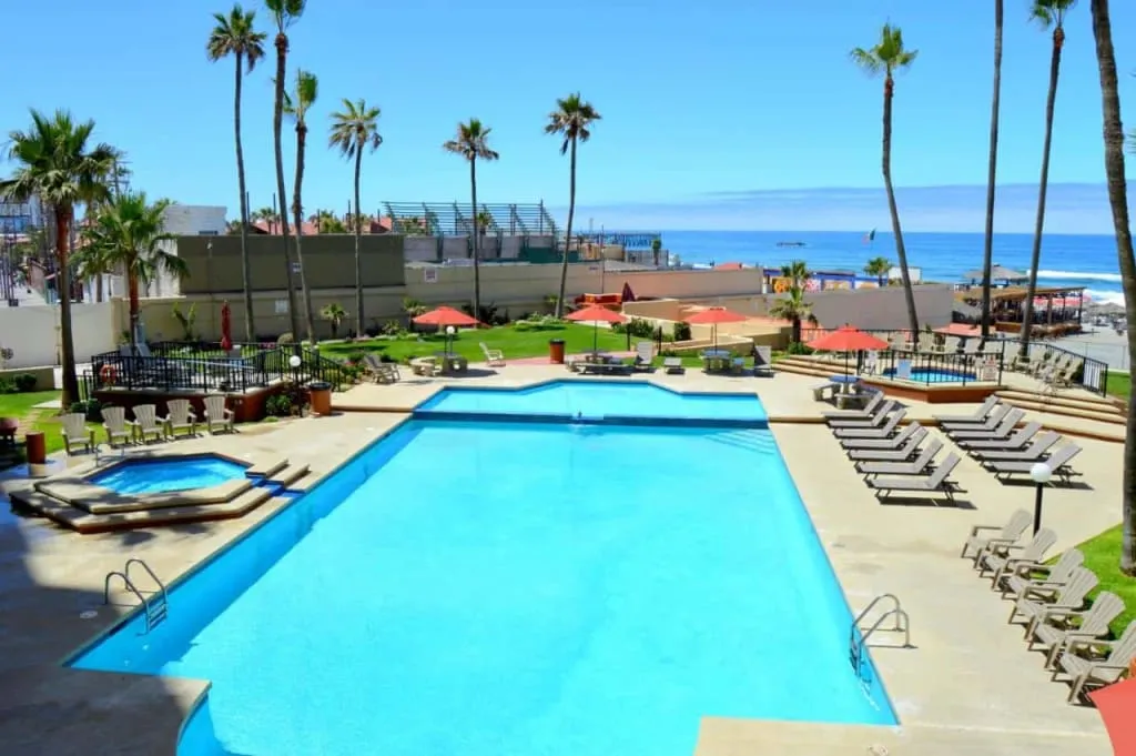 Hotel stay option near Puerto Nuevo and Rosarito on the Baja California coast