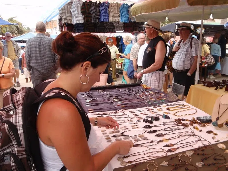 La Penita de Jaltemba market streets near Rincon de Guayabitos