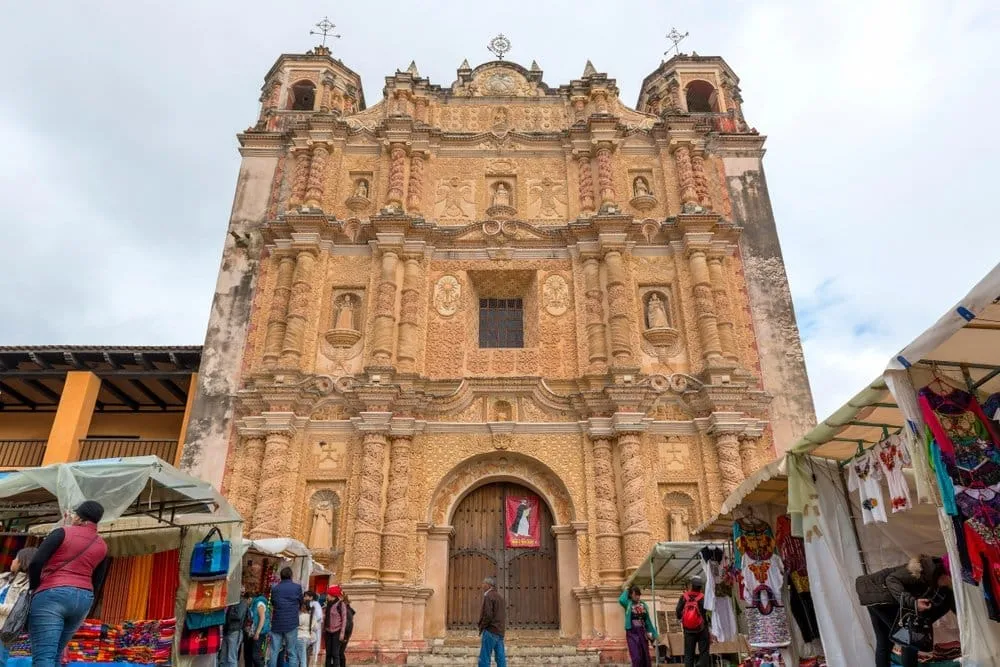 San Cristóbal de las Casas colonial streets and church — the destination after ascending from Palenque's jungle