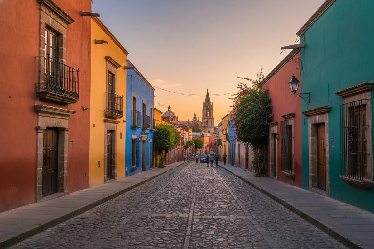 Colonial city of San Cristóbal de las Casas in the Chiapas highlands, Mexico