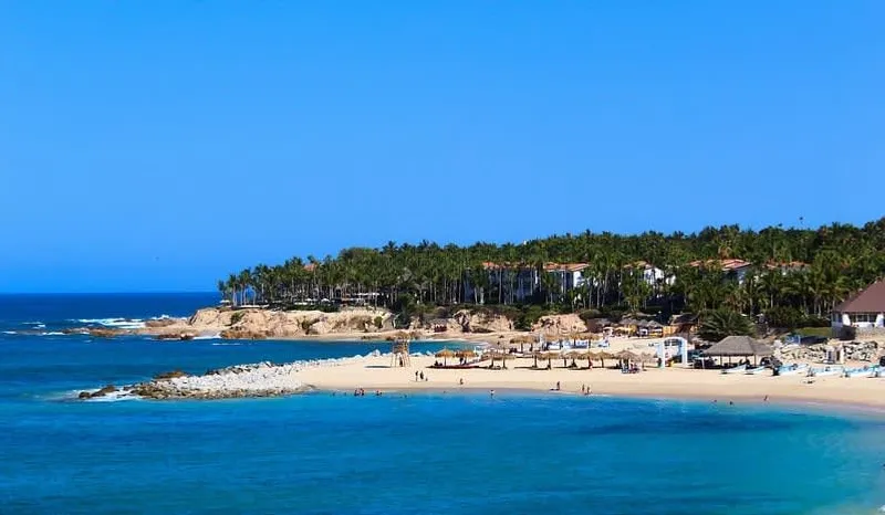Palmilla Beach near San Jose del Cabo during a sunny January trip
