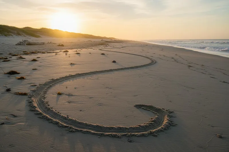 Olive ridley sea turtle hatchlings on a Pacific beach in Mexico during May turtle-season timing
