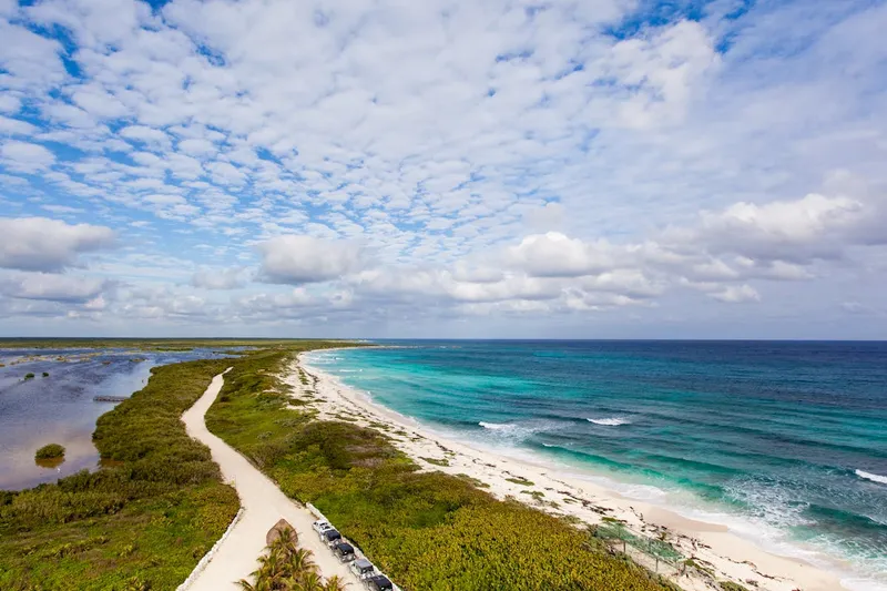 Sian Ka'an Biosphere Reserve near Tulum, where August plans depend on weather windows