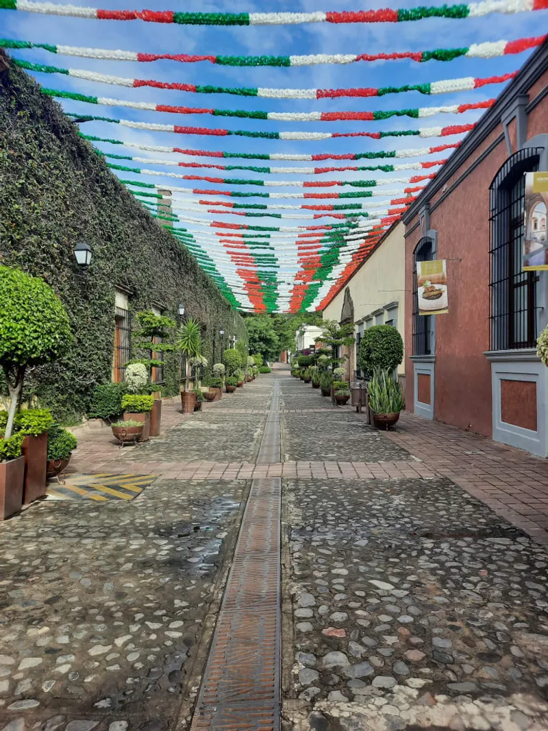 Distillery courtyard in Tequila Jalisco for September rainy-season tour planning