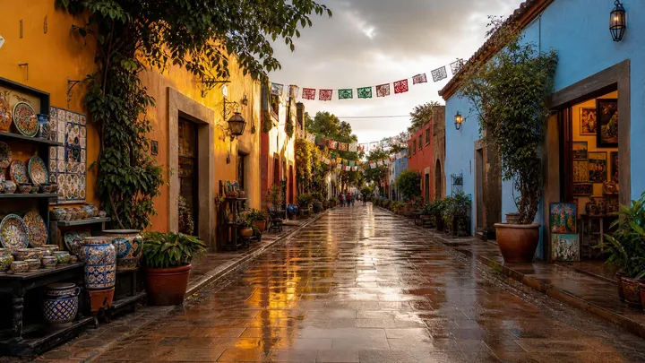 Tlaquepaque in September: El Grito & Art