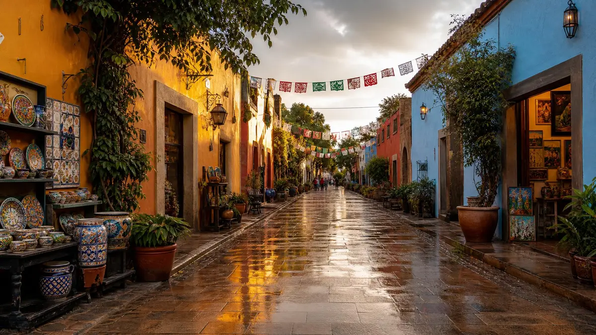 Tlaquepaque in September: El Grito & Art