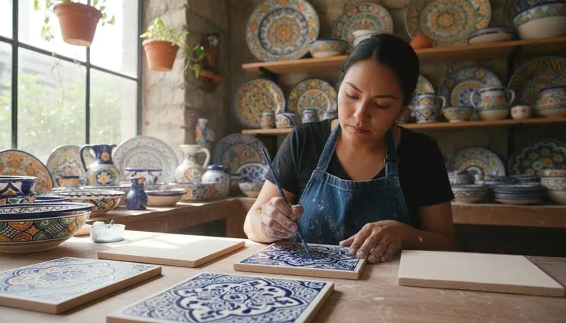 Pulque jars, regional dishes, and market food during an April trip to Tlaxcala