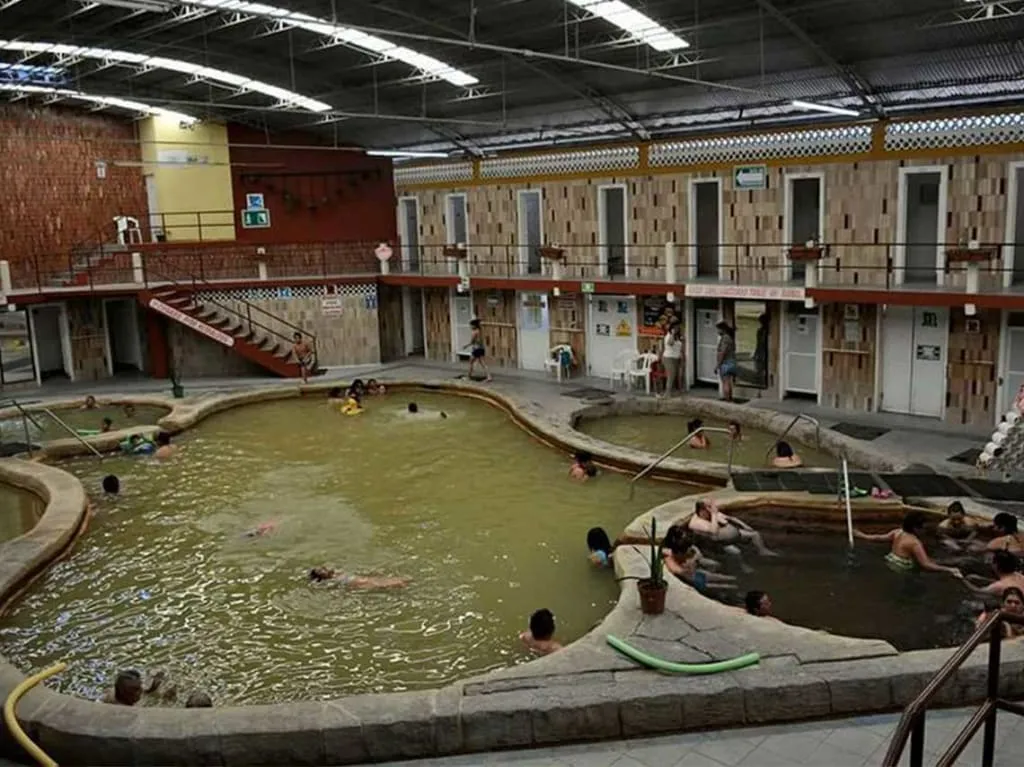 El Bañito natural thermal waters at Ixtapan de la Sal — municipal spa with mineral mud pool and hydro-massage baths