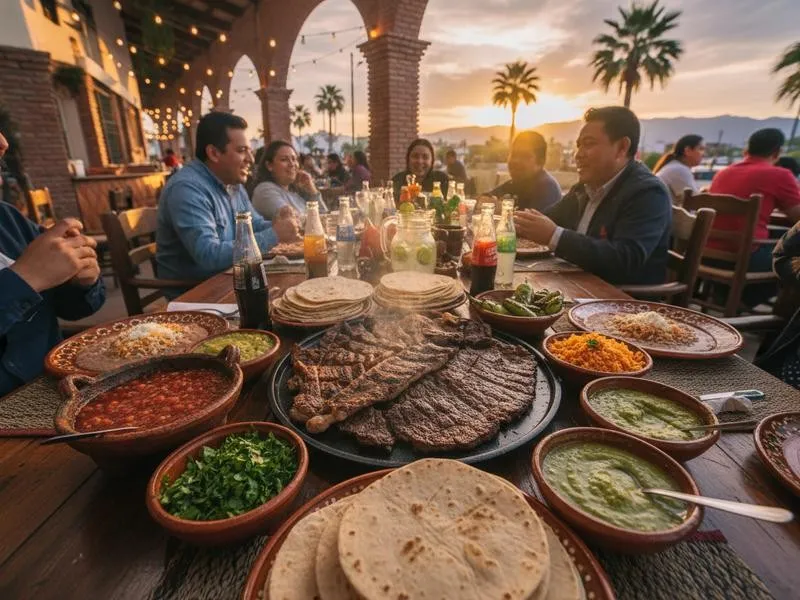 Northern food stop in Torreon after a February visit to Cristo de las Noas