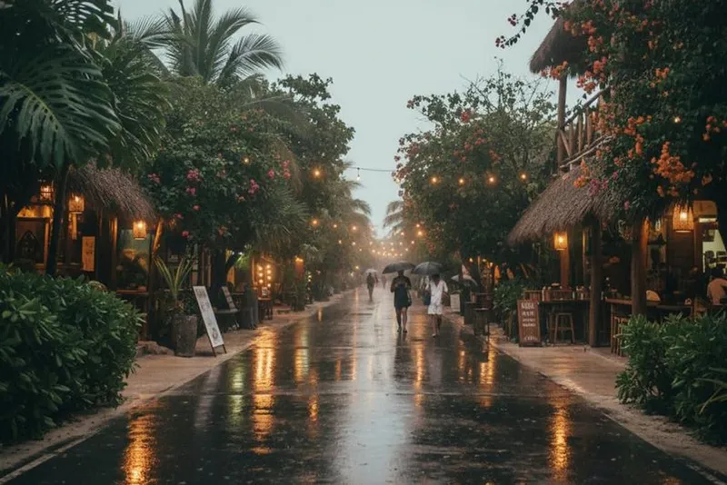 Tulum coast near Akumal in September for Riviera Maya base comparison