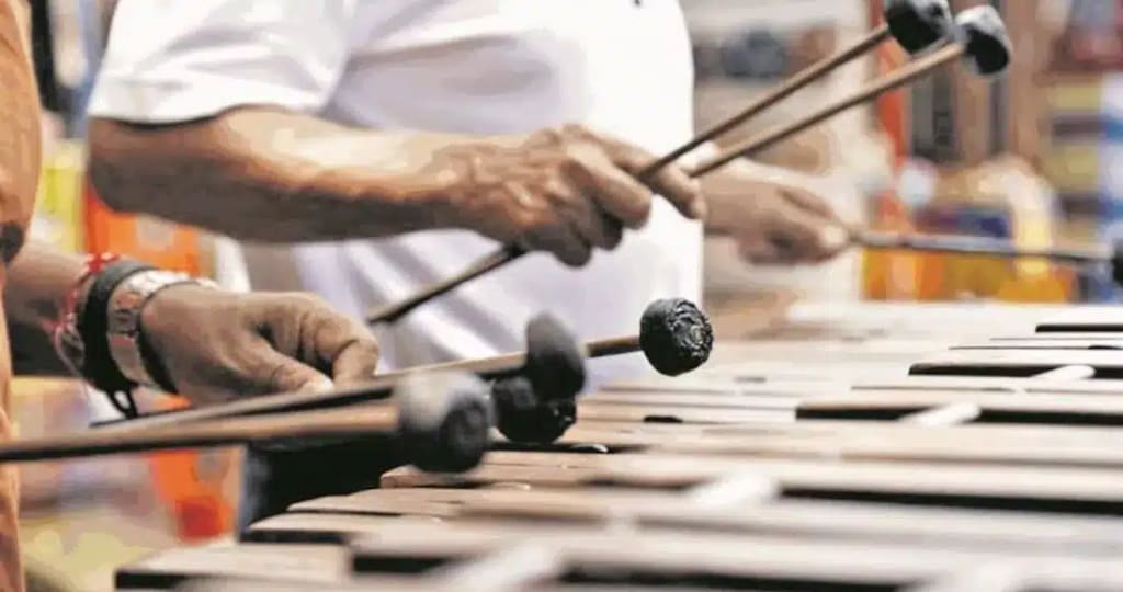 marimba playing