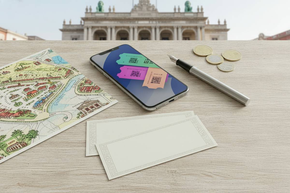Festival Cervantino tickets and 2026 program beside a Guanajuato map