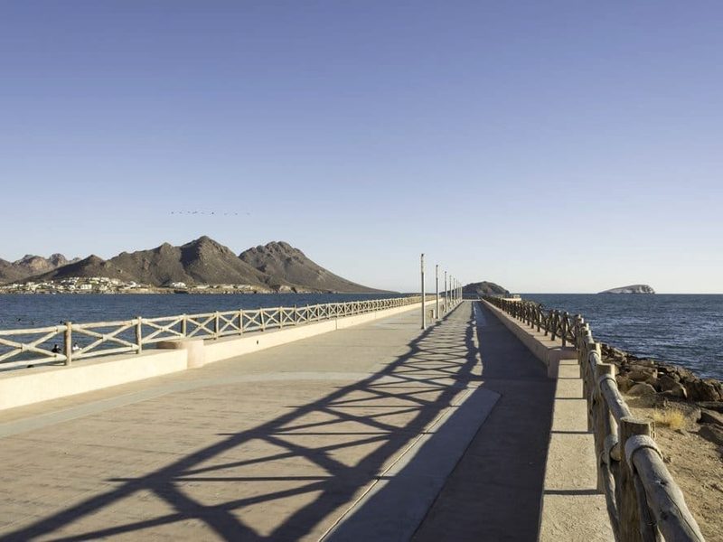 San Carlos waterfront hotel area near Guaymas during a March Sea of Cortez stay