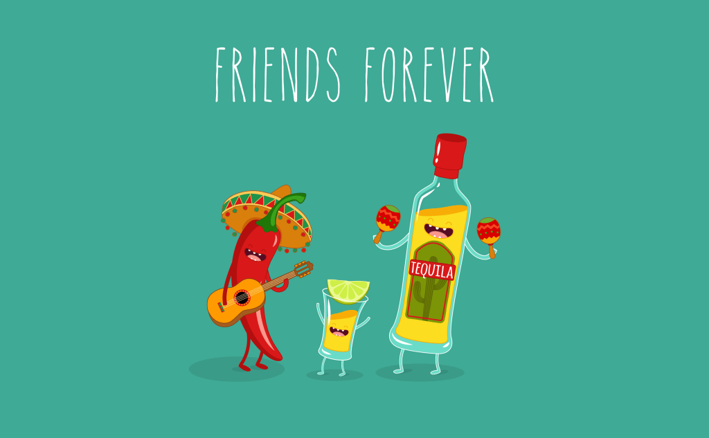 how do mexicans drink tequila