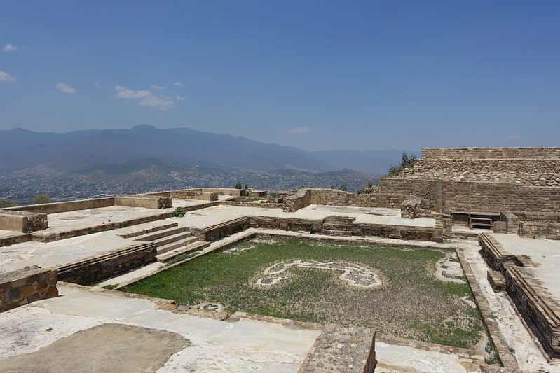pyramids ruins oaxaca