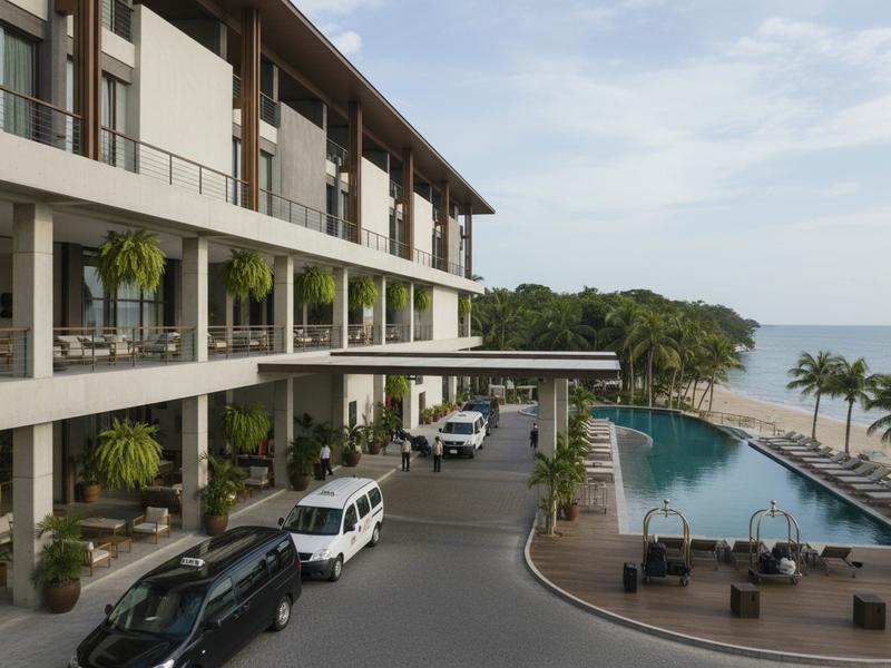 Practical roadside hotel in Paraíso with parking for a hot Tabasco coast stopover