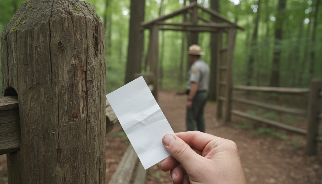Rustic Ranger Ticket Check