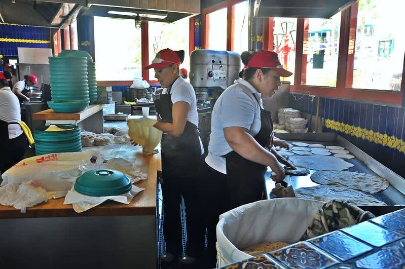 flour tortillas