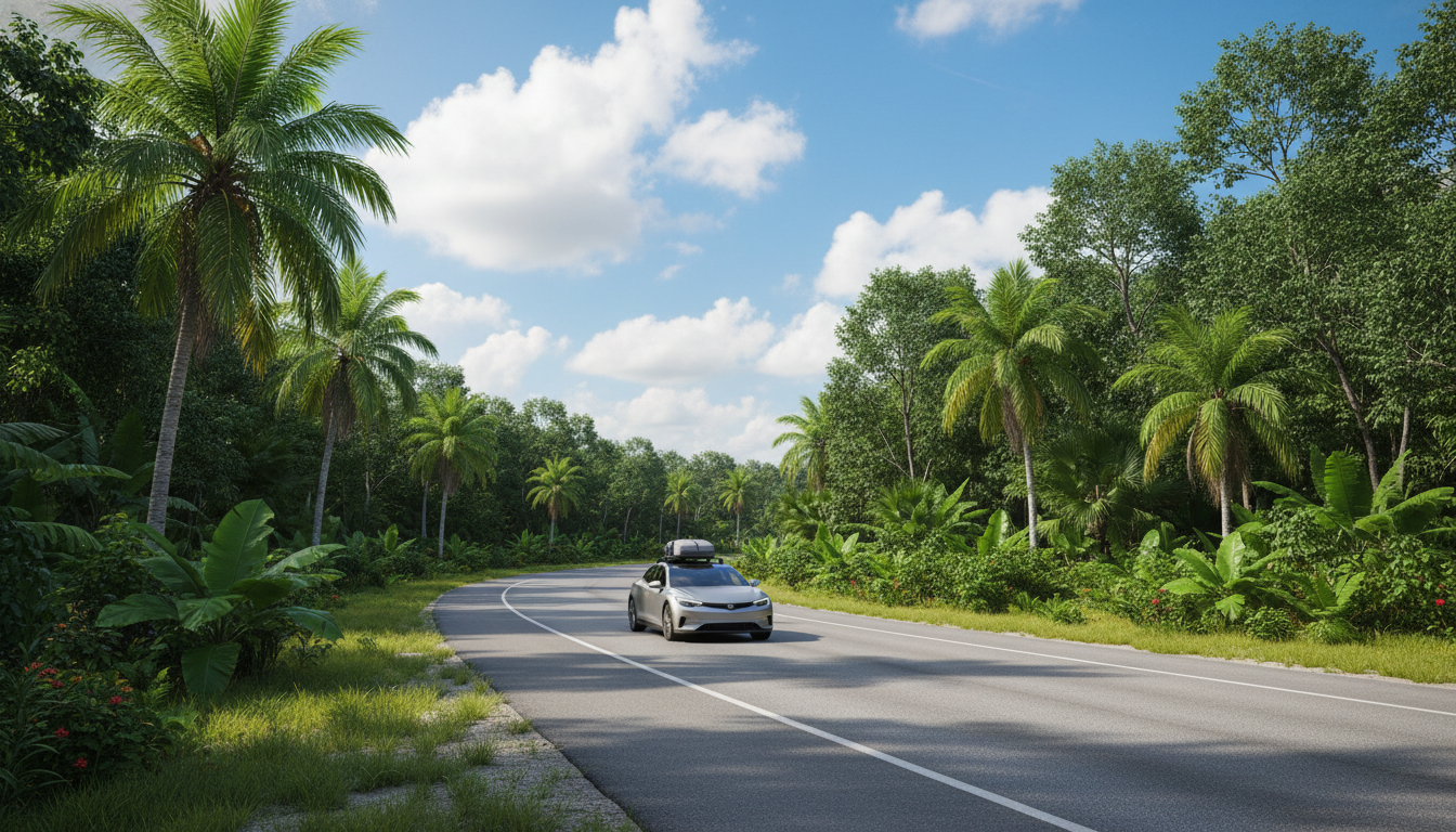 Logistics planning road trip tabasco highway