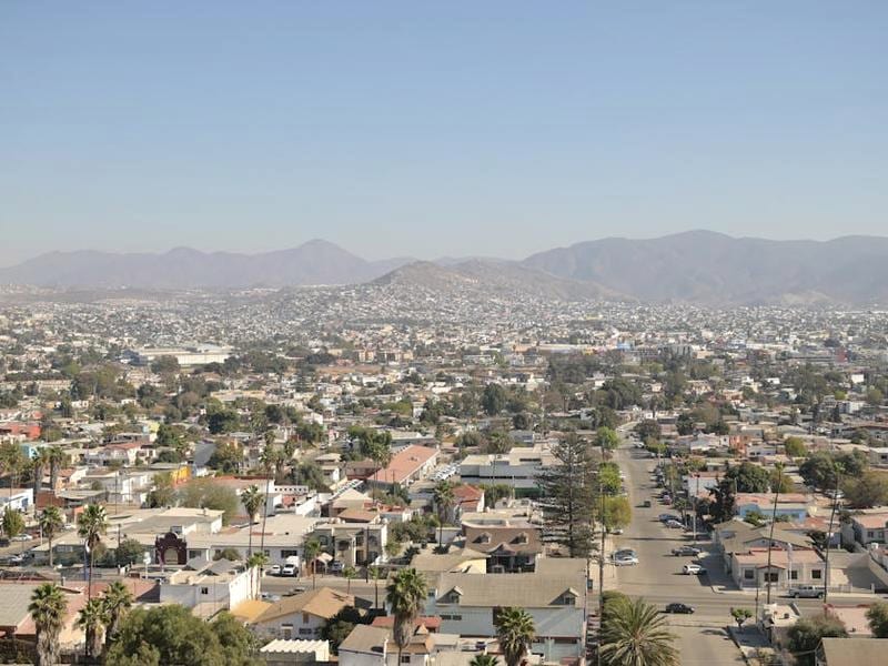 Northern Mexico road map comparing Saltillo with Monterrey and nearby inland cities