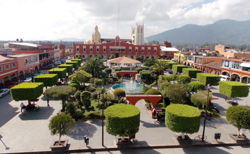 main square puebla